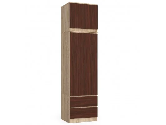 NADSTAWKA DO SZAFY S60 STAR DĄB SONOMA/WENGE