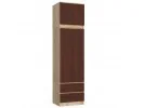 NADSTAWKA DO SZAFY S60 STAR DĄB SONOMA/WENGE