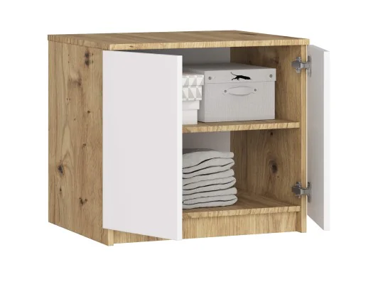 NADSTAWKA DO SZAFY S60 STAR DĄB ARTISAN / BIAŁA