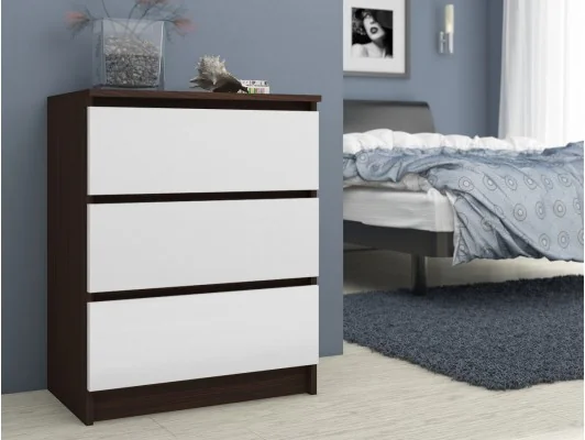 KOMODA K60 3SZ CLP VENGE / BIAŁA