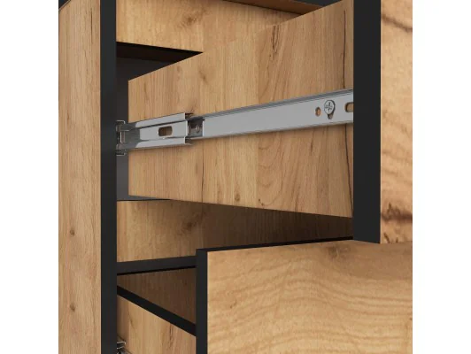 KOMODA K60 3SZ CLP PK DĄB CRAFT