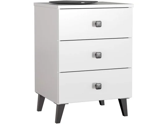 KOMODA MOBI K-03 BIAŁY CZARNY