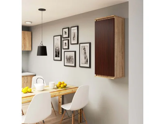 SZAFKA WISZĄCA - WITRYNA W40 CLP SONOMA / VENGE