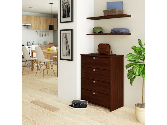 SZAFKA NA BUTY 4 UCHYLNE DRZWICZKI 60 cm WENGE