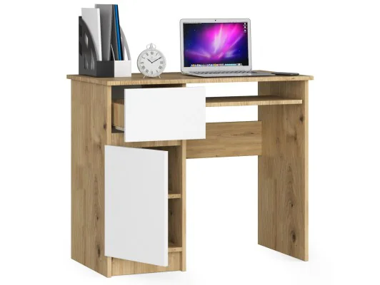 Zobacz BIURKO KOMPUTEROWE PIKSEL ARTISAN / BIAŁY - LEWE BIURKO KOMPUTEROWE PIKSEL ARTISAN / BIAŁY - LEWE