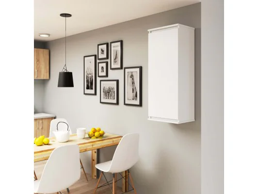 SZAFKA WISZĄCA - WITRYNA W40 CLP BIAŁA