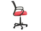 FOTEL OBROTOWY FD-6 CZERWONY