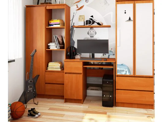 BIURKO KOMPUTEROWE PIKSEL OLCHA - LEWE