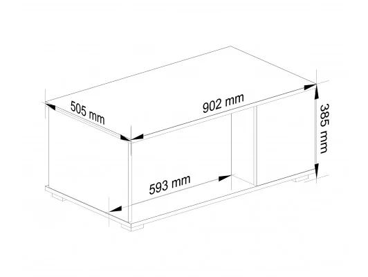 ŁAWA KAWOWA JULIET WENGE