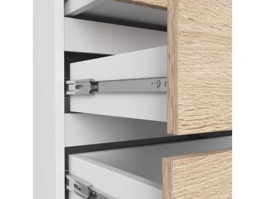 SZAFKA NOCNA CL3 60 cm PK BIAŁA / SONOMA