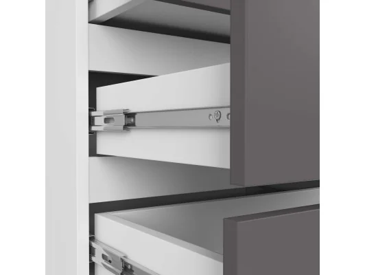 SZAFKA NOCNA CL3 60 cm PK BIAŁA / SZARY