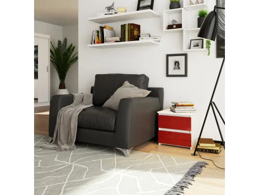 KOMODA CL2 2SZ CLP CZERWONY POŁYSK