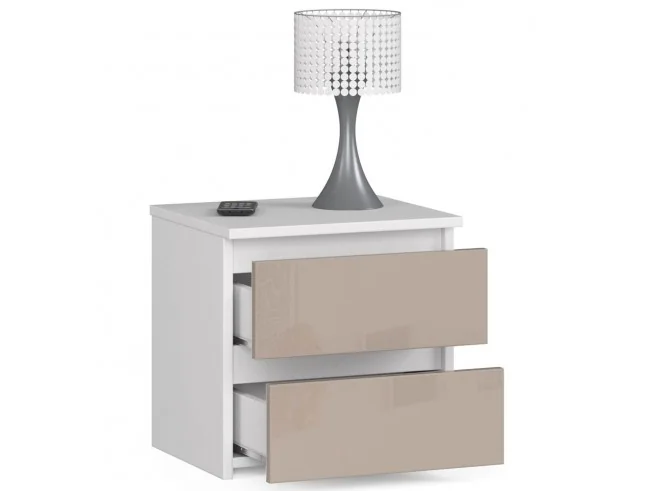 KOMODA CL2 2SZ CLP CAPUCCINO POŁYSK