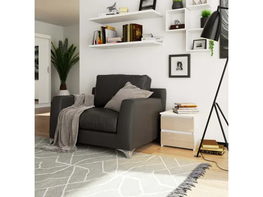 KOMODA CL2 2SZ CLP CAPUCCINO POŁYSK