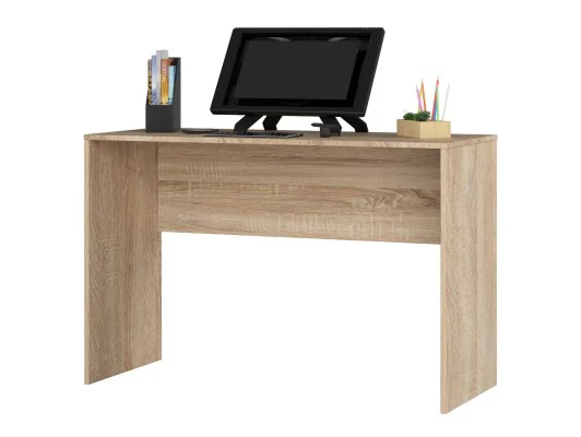 BIURKO B-17 PROSTE 120 cm SONOMA WOLNOSTOJĄCE