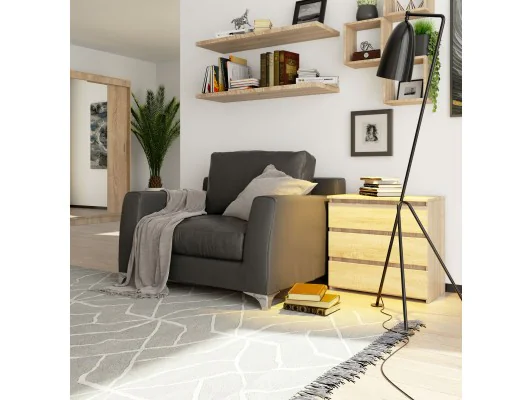 KOMODA CL3 3SZ CLP PK DĄB SONOMA