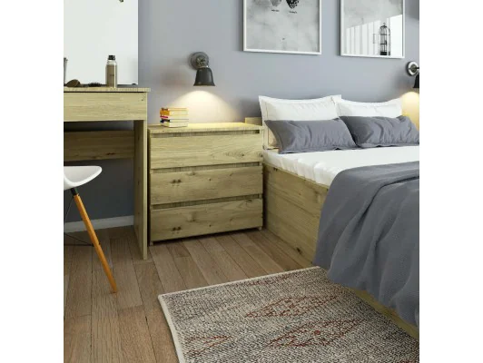 KOMODA CL3 3SZ CLP PK DĄB ARTISAN