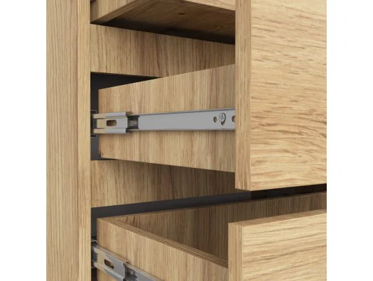 KOMODA CL3 3SZ CLP PK DĄB ARTISAN