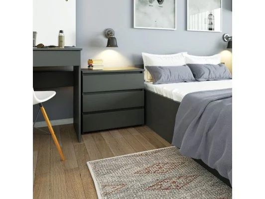 KOMODA CL3 3SZ CLP PK GRAFIT SZARY