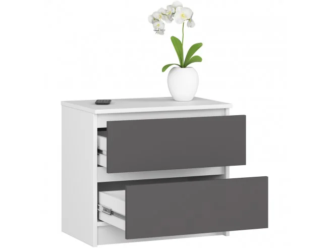 KOMODA K60 2SZ CLP PK BIAŁY / SZARY