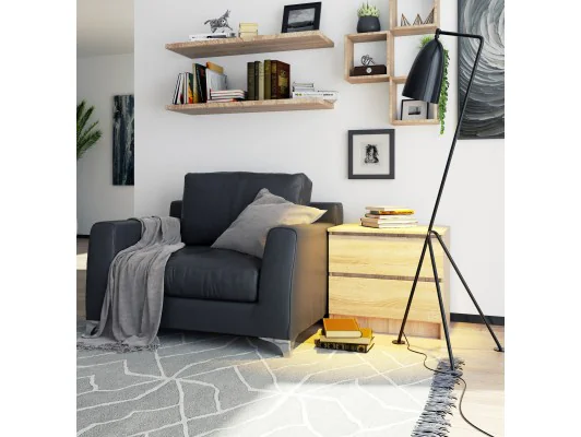 KOMODA K60 2SZ CLP DĄB SONOMA