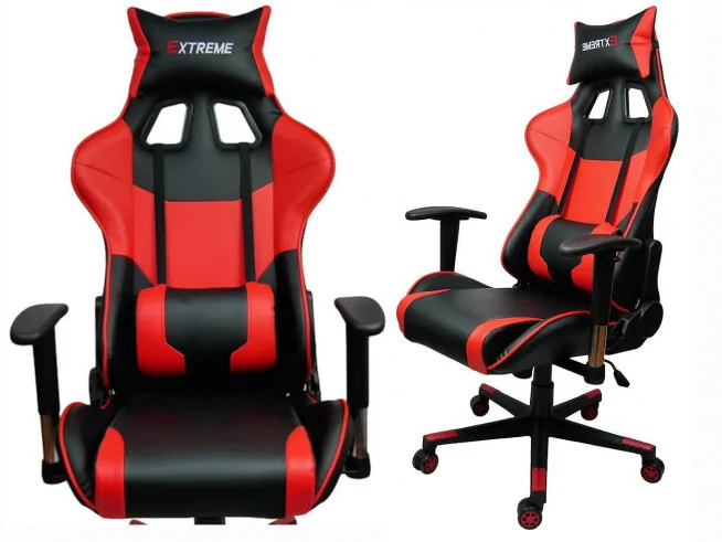 Fotel obrotowy gamingowy krzesło obrotowe X-TREME czerwony, niebieski