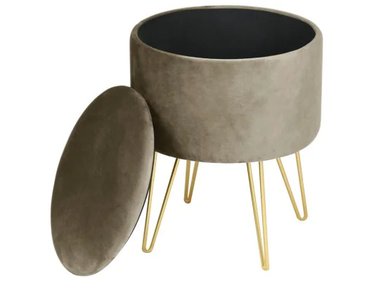 PUFA OTWIERANA LILI BEŻOWY