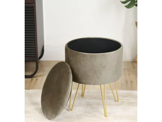 PUFA OTWIERANA LILI BEŻOWY