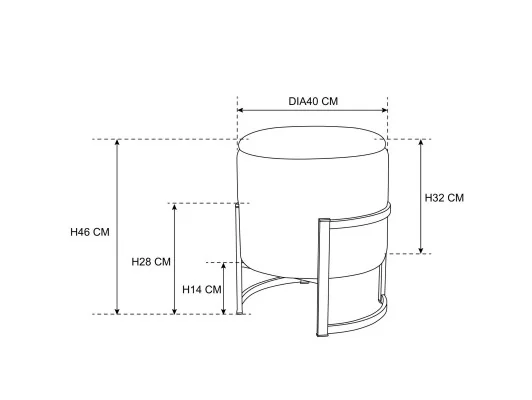 PUFA PORTO PUDROWY RÓŻ