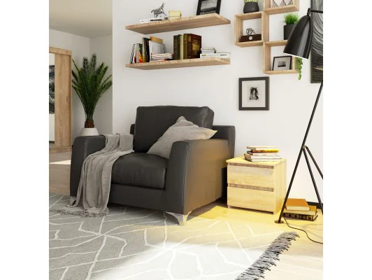 KOMODA CL2 2SZ CLP PK DĄB SONOMA