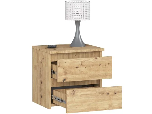 Zobacz KOMODA CL2 2SZ CLP PK DĄB ARTISAN KOMODA CL2 2SZ CLP PK DĄB ARTISAN