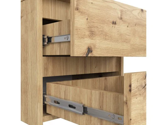 KOMODA CL2 2SZ CLP PK DĄB ARTISAN