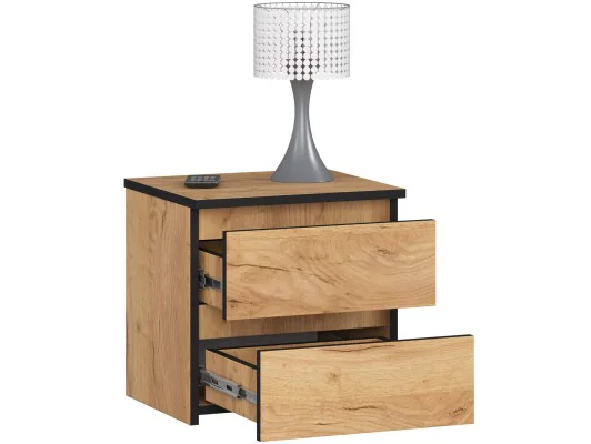 KOMODA CL2 2SZ CLP PK DĄB CRAFT