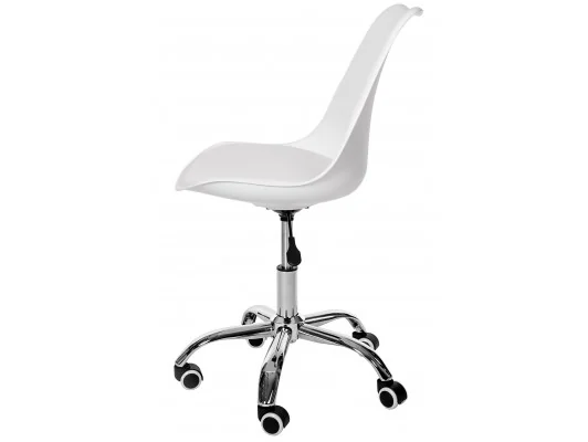 FOTEL OBROTOWY FD005 BIAŁY