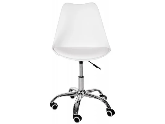 FOTEL OBROTOWY FD005 BIAŁY