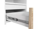 KOMODA CL1 PK BIAŁA / DĄB SONOMA