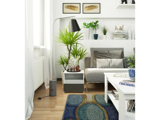 KOMODA CL1 PK BIAŁA / GRAFIT SZARY