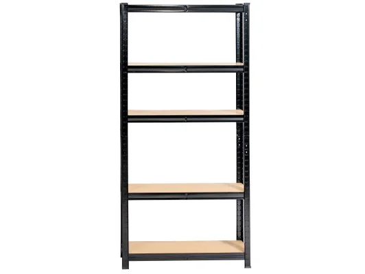 REGAŁ METALOWY 70x30x154 CZARNY