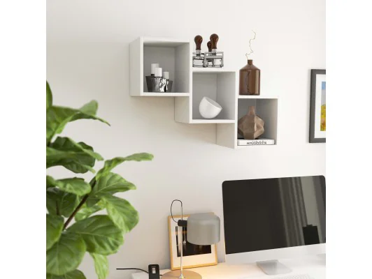 PÓŁKA ŚCIENNA STAR BIAŁA