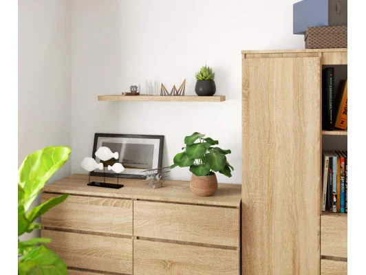 PÓŁKA PS-4 80cm DĄB SONOMA