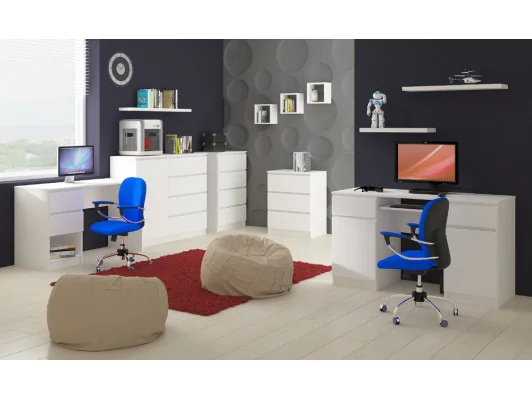 PÓŁKA ŚCIENNA K 25x25cm KOMPLET 3szt BIAŁA