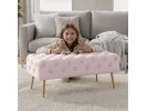 Pufa Monaco Pudrowy Róż