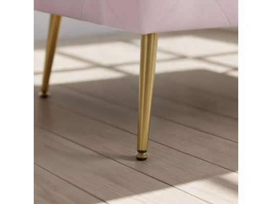 Pufa Madrid Pudrowy Róż