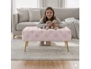 Pufa Madrid Pudrowy Róż