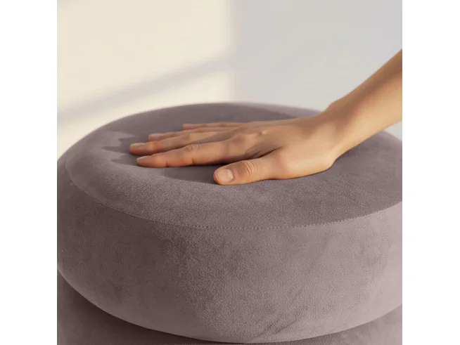 Pufa Snuggo Przygaszony Róż