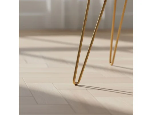 Pufa Dotty Przygaszony Beż