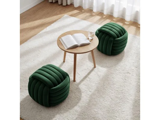 Pufa Nilo Butelkowa Zieleń