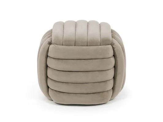 Pufa Nilo Przygaszony Beż