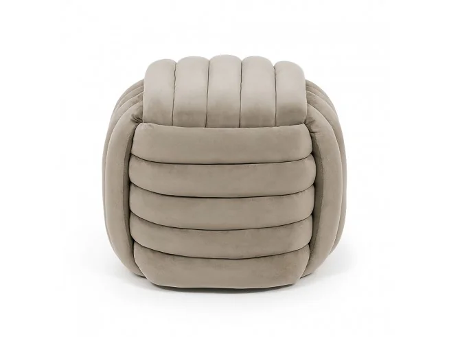 Pufa Nilo Przygaszony Beż