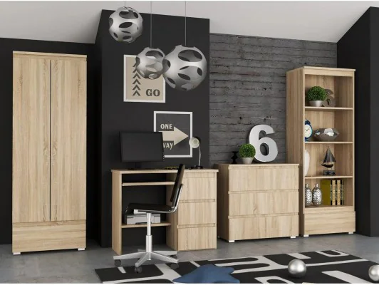 Zestaw mebli do pokoju młodzieżowego NEO 01 sonoma